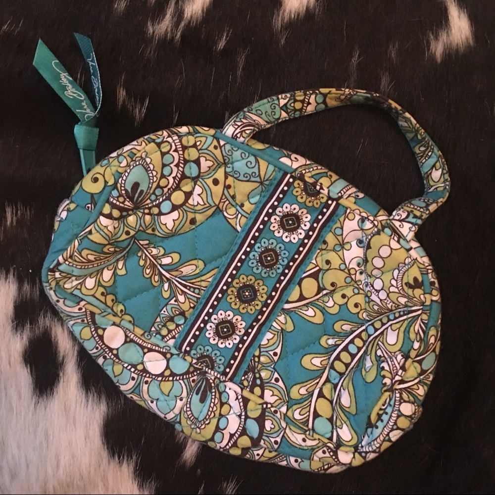 Rare Vera Bradley Retired Peacock Pattern Bag - image 2